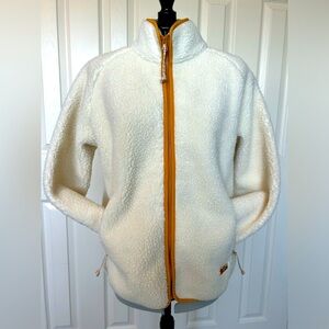 Fjallraven Cream Sherpa Jacket, Size M, Good Condition